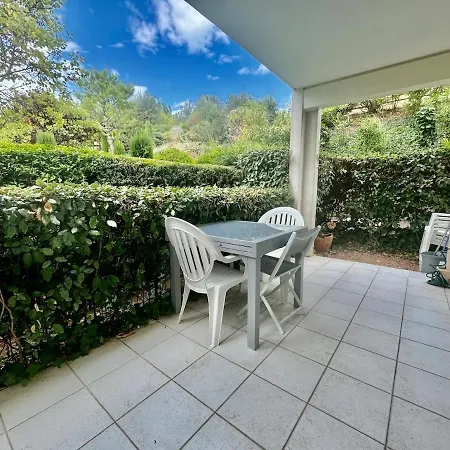 Dolce T2 Avec Clim, Piscine, Terrasse Et Garage Nice